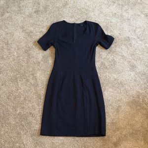 Theory navy blue dress